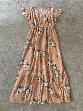 Isabel Maternity by Ingrid & Isabel Blush Pink Maternity Dress